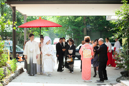 下鴨神社での結婚式19