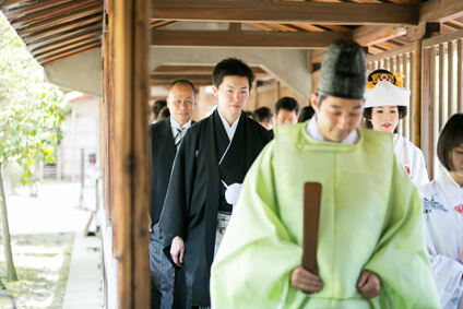 豊国神社での結婚式09