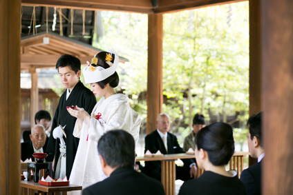 豊国神社での結婚式11