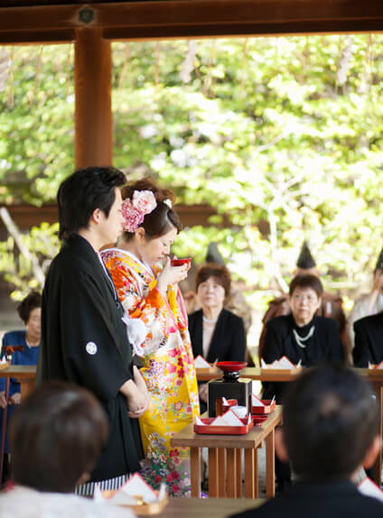 豊国神社での結婚式15