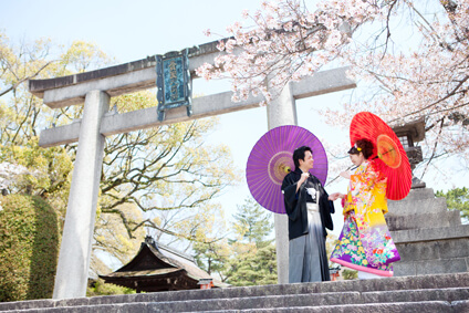 豊国神社での結婚式19