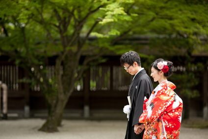 豊国神社での結婚式27