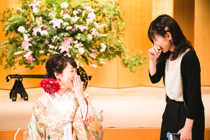 ウェスティン都ホテル京都での結婚式38