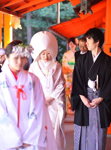 吉田神社での結婚式04