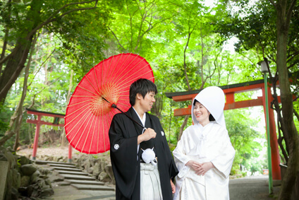 吉田神社での結婚式08