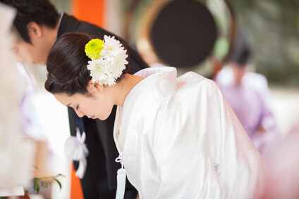 吉田神社での結婚式16