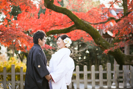 吉田神社での結婚式28