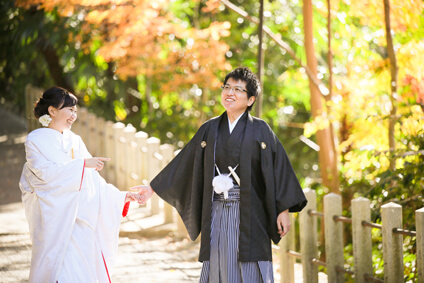 吉田神社での結婚式29