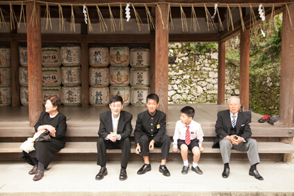 吉田神社での結婚式32